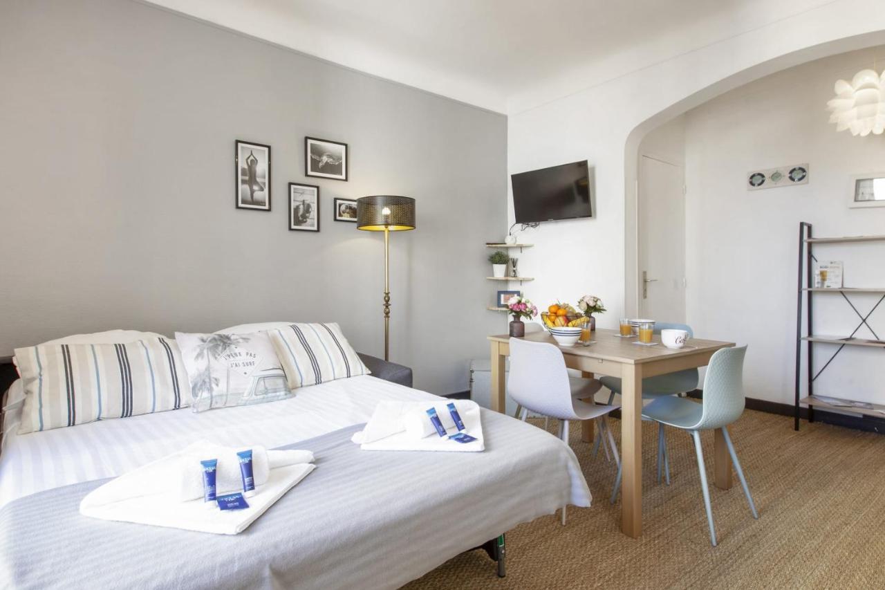 Charming 1Br At The Heart Of Biarritz 5 Min Walking To The Beach - Welkeys Apartment Luaran gambar